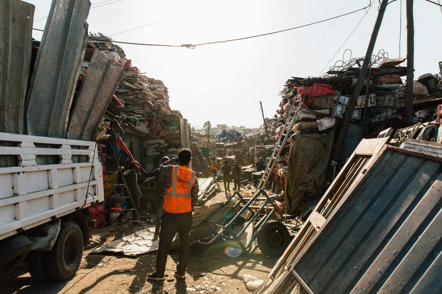 finding scrap metal